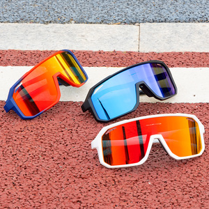 Kapvoe Cycling <b>Glasses</b> Full Rim Spherical Polycarbonate Lens UV Protection Anti Wind For Outdoor Sports Men - Product Image 4