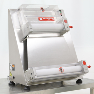 Équipement de cuisine pour pizzeria, rouleau à pâte à pizza commercial de <span class=keywords><strong>15</strong></span> pouces, machine à presser la pâte - Product Image 3