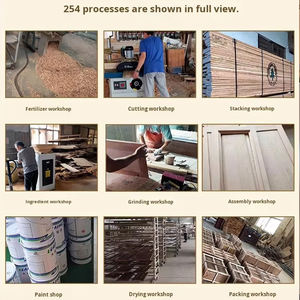 אי מטבח בצורת L מעץ אלון אדום אמריקאי, ארונות מטבח משולבים מעץ מלא בהתאמה אישית, גימור בצבע עץ מלא - Product Image 5