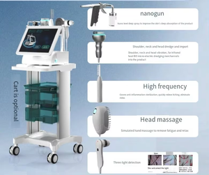 Sw Scalp Detectie-Instrument Met Bijbehorende Trolley Instrument Trolley Abs Groene Handkar - Product Image 4