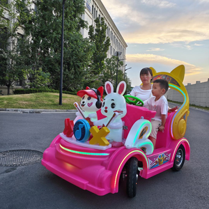 Voiture de parc d'attractions super amusante, jeux pour enfants, nouvelle conception, voiture tamponneuse électrique avec lumières colorées, manège portable pour centre commercial - Product Image 2