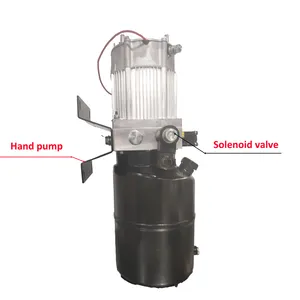 DC Single Acting Hand Pump Hydraulic Power Pack 6L