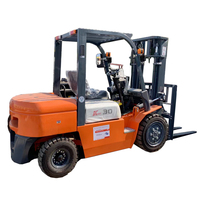 Chariot élévateur diesel Kaidong 3 tonnes Transmission automatique 1500 kg-5000 kg Outils de levage Foklift Source d'alimentation Moteur diesel