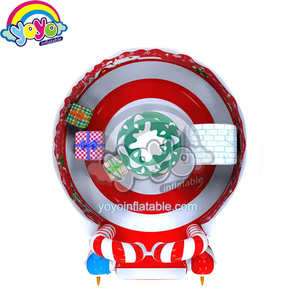 Gran Castillo Inflable Navideño con Diseño de Muñecos de Nieve y Árbol, Desinflado Rápido, Red de Seguridad, Costuras Resistentes - Product Image 3