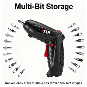 पोर्टेबल बैटरी संचालित कॉर्नलेस सेट प्रभाव ड्रिल इलेक्ट्रिक मल्टीफंक्शन ब्रशलेस हैंड ड्रिल स्क्रूड्राइवर - Product Image 2