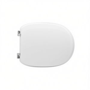 Asiento de inodoro para Althea Lisa Shape 6 Bowl, blanco, con bisagras de paso - Product Image 3