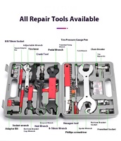 Boîte à outils de réparation de moto complète - Ensemble multifonctionnel de grande taille en acier à haute teneur en carbone, outils en acier, mallette rigide, fonctionnement manuel, OEM personnalisable