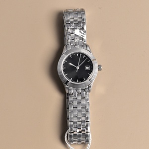 Montre de luxe haut de gamme à mouvement mécanique automatique, cadran à motif solaire, bracelet à cinq maillons en acier, étanche, Longines. - Product Image 3