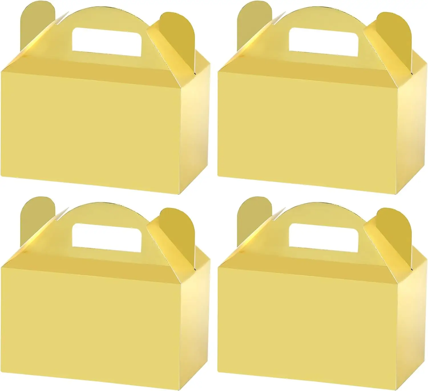 Behandeln Sie Boxen Candy Gable Party Favor Boxen mit Griffen Goodie Paper Geschenk für Kinder