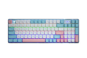 OEM/ODM <span class=keywords><strong>Clavier</strong></span> de jeu mécanique professionnel à 97 touches, confortable, PBT, avec interrupteur <span class=keywords><strong>silencieux</strong></span>, blanc pour les joueurs - Product Image 2