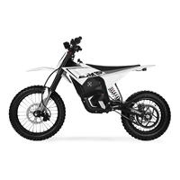 Valtinsu Em5 Ultra Dirt Bike 72V 8000W 275Nm Moto Tout-Terrain avec Cache-Moteur en Fer, Haute Vitesse, Moto de Cross Hors Route