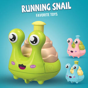Voiture à rétrofriction pour bébé, motif dessin animé mignon, jouet escargot à pousser et à faire rouler pour tout-petits, vente en gros - Product Image 3