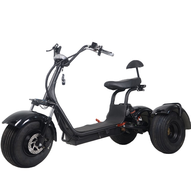 SMD-301 1500w Electric Scooter Motorcycles Fat Tyre Tricycle