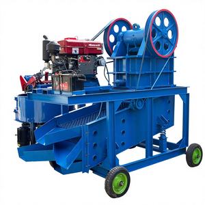 पे150*250 डीजल इंजन जबड़े क्रशर कंपन स्क्रीन एकीकृत उच्च क्षमता वाले छोटे पत्थर की स्क्रीनिंग उपकरण - Product Image 1