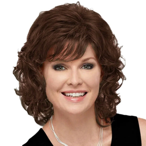 Usines de coiffures bob pour femmes à prix abordable. <span class=keywords><strong>Cheveux</strong></span> <span class=keywords><strong>courts</strong></span> bouclés de style européen et américain. Ligne de <span class=keywords><strong>cheveux</strong></span> naturelle. Résistant à la chaleur. Ajustable - Product Image 5