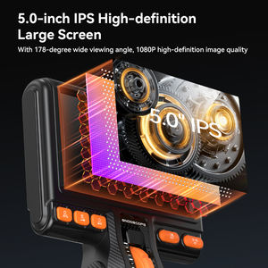 Hot Sale 5.0 Inch Inspectie Camera Diagnostisch Hulpmiddel 2 Weg Endoscoop Auto Motor Check Pijp Sonde Riool Visuele Borescope - Product Image 3