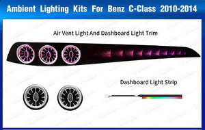 <span class=keywords><strong>Ciel</strong></span> étoilé de voiture/lampe magique lumière ambiante intérieure éclairage décoratif adapté pour <span class=keywords><strong>Mercedes</strong></span>-Benz Classe C w204 2010-2014 - Product Image 4