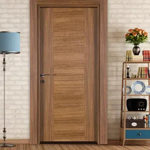 PVC wooden door WPC door casement interior door customized type