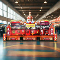 4x4m Carnival Store Kiosk Cabina de concesión de acero inoxidable y silicona a la venta
