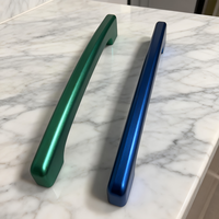 Usinage CNC personnalisable pour poignées de porte principales en alliage d'aluminium - Levier solide antirouille pour usage résidentiel et villas, usinage par électroérosion à fil