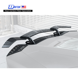 Alerón trasero de fibra de carbono seca estilo VST Aventador para Lamborghini Aventador LP700 LP740 LP750 2011-2021 - Product Image 1