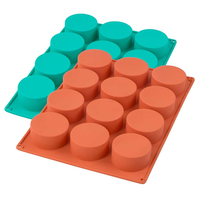 Moule à gâteau en silicone 8 pouces moule en silicone pour gâteau donut moule en silicone 3d pour gâteau mousse à la maison