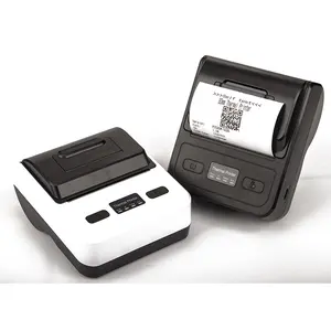 Mini impressora térmica portátil de 3 polegadas, com ios android, para recepção, etiqueta, varejo, receptor, cozinha