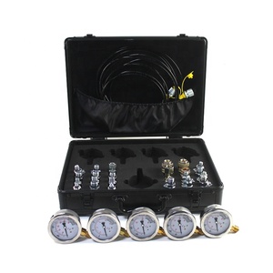 <span class=keywords><strong>5</strong></span> Đồng Hồ Đo công cụ Chẩn đoán một lớp Bộ dụng cụ kiểm tra áp suất thủy lực cho trường hợp Sâu Bướm john deere KOMATSU Hitachi - Product Image 2