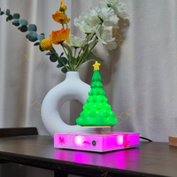 Arbre de Noël rotatif personnalisé à lévitation magnétique, décoration de maison moderne et chaleureuse pour les fêtes, cadeau magique à lévitation magnétique