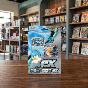 TCG Scarlet Violet Quaxly Mimikyu Ex Starter Deck 60 Cartas de Papel Selladas Coreanas a Granel para Uso Familiar Distribuidor de Juegos de Cartas Coleccionables - Product Image 3