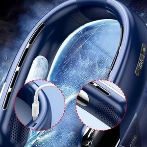 Ventilateur portable sans pales à suspendre autour du cou, mini climatiseur rechargeable par USB, dispositif de refroidissement - Product Image 6