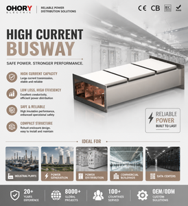SK-LINE-G High Voltage Enclosed Busway Duct Non Isolated Phase Bus Duct for Power Transmission Energy <b>Conservation</b> Certified - Product Image 1