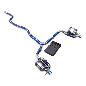 Système d'échappement Catback BOSKA pour Mercedes-Benz GLS63 AMG W166/X166 2015-2019, tuyaux d'échappement et silencieux en titane - Product Image 1