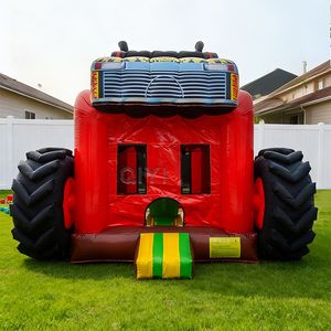 Château gonflable pour adultes, structure de saut moderne, modèle voiture rouge, à vendre - Product Image 1