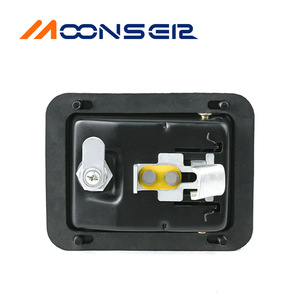 ชุดล็อคประตูเครื่องกำเนิดไฟฟ้าแบบเงียบ สีดำ ทรงสี่เหลี่ยม ป้องกันการโจรกรรม สำหรับเครื่องกำเนิดไฟฟ้าดีเซล เครื่องยนต์เบนซิน - Product Image 4