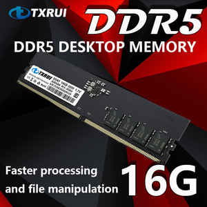 โมเดลใหม่ txrui DDR5หน่วยความจำ16GB 6000MHz Desktop RAM DIMM PC5-48000โมดูลหน่วยความจำ XMP สำหรับพีซีมีในสต็อก - Product Image 3