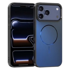 Original Color Matte AG Glass Frosted Magnetic Mobile Phone case for Iphone 17 16 15 14 pro max Shockproof <b>cover</b> Colorful back - Product Image 5