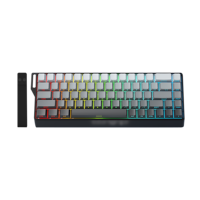 Clavier mécanique sans fil USB compact RGB à trois modes, avec échange à chaud, design gaming de bureau en ABS et connexion triple mode