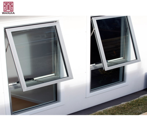 Tùy chỉnh thương mại phá vỡ nhiệt An Ninh nhôm kính mái hiên cửa sổ với màn hình nhà hàng hiện đại mái hiên cửa sổ - Product Image 4