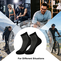 Chaussettes de sport personnalisées avec logo, respirantes, performantes pour la course à pied, la randonnée, la salle de sport, certifiées CE, OEM