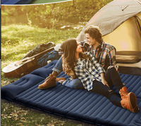 Matelas de couchage gonflable automatique portable TPU de haute qualité étanche avec logo personnalisé pour la randonnée
