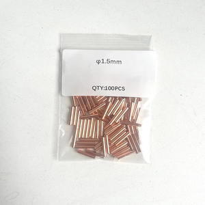 Conector de Tubería de Cobre Recto para Ingeniería Química, 1.5mm, Sin Aleación, para Empalmes de Cableado Eléctrico - Product Image 1