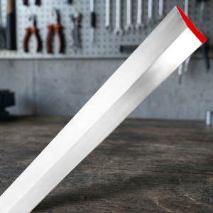 Righello Trapezoidale in Alluminio per Lisciare il Malta 90x20 mm. Lunghezza 150 cm. - Product Image 3