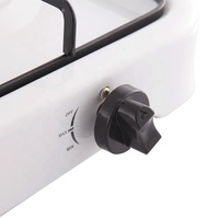 Table de cuisson à gaz 5kW portable personnalisée Tyler Table Top Butane 3 cuisinières à gaz avec couvercle