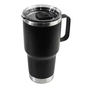 סיטונאי סטנדרטי כוסות כוס מים 30 oz נירוסטה נסיעות לרכב ספל קפה עם מכסה מגנטי