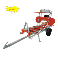 Scie à chaîne portable Wemax RS18GT, scierie mobile pour bois avec remorque, scie à bois portable, scierie multi-usages