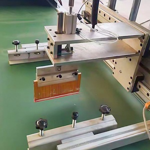 เครื่องพิมพ์ซิลค์สกรีน PVC ขายดีที่สุด เครื่องพิมพ์แบบแบนสำหรับฝาขวด กระเ<span class=keywords><strong>ป</strong></span>๋าถือ ถังขยะ - Product Image 2