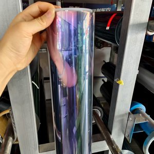 Ba sự thay đổi năng động photochromic hoàng gia màu tím Xe Cửa sổ phim Bạc năng lượng mặt trời nhuộm màu cửa sổ với tông màu Tắc Kè Hoa - Product Image 4