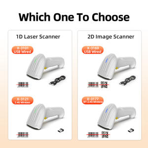 Escáner de Código de Barras Inalámbrico GTCODESTAR 2D CMOS con Cable USB, Lector de Códigos de Barras 1D Inalámbrico 2.4G, Bluetooth, Código QR para Almacén - Product Image 4