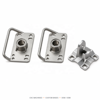 Services de forgeage sur mesure pour accessoires de vélo et autres pièces de vélo avec usinage CNC, finition polie et plaquée, usine OEM